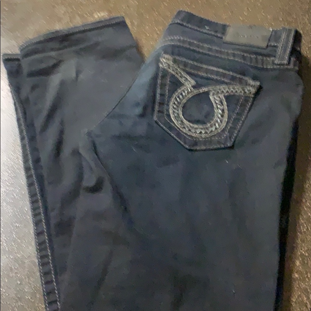 Big Star Kate Straight 29R dark wash